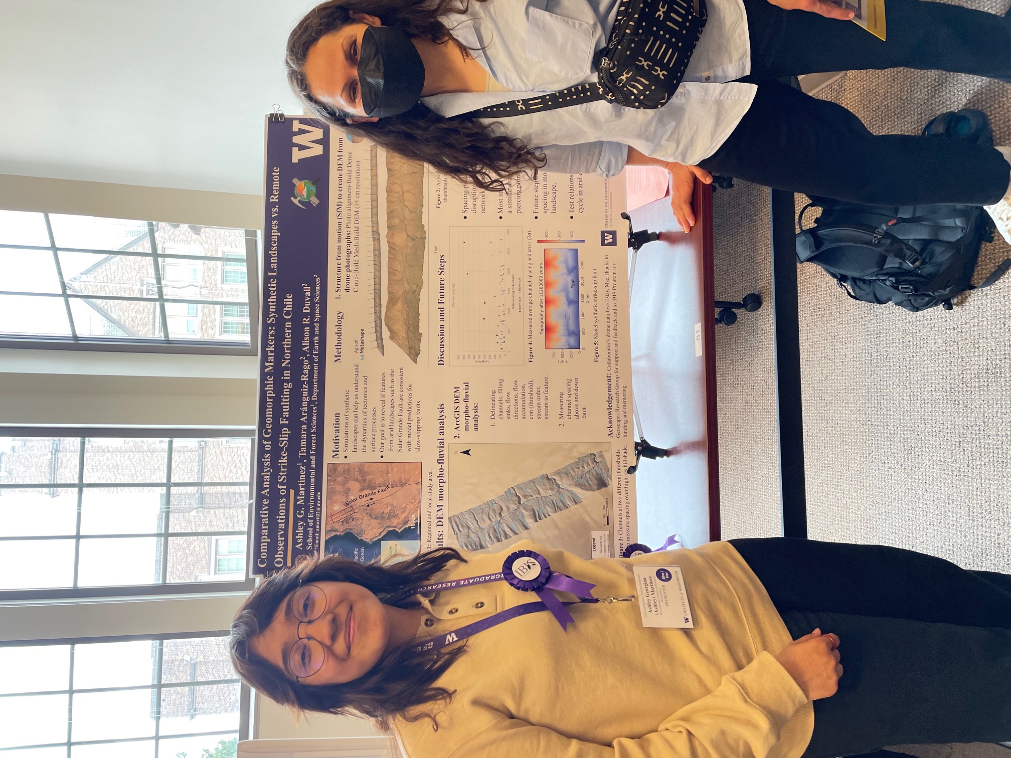 Ashley and Alison at the UW Symposium